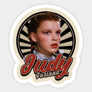 Vintage 80s Judy Garland Sticker